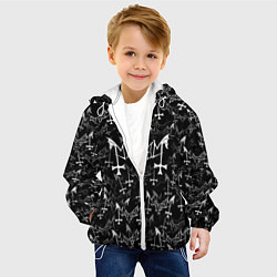 Куртка с капюшоном детская Mayhem, цвет: 3D-белый — фото 2