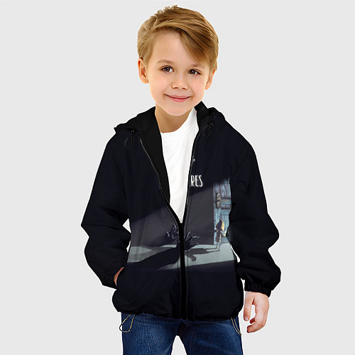 Детская куртка Little Nightmares Руки / 3D-Черный – фото 4