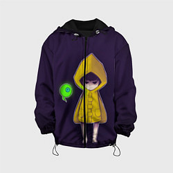 Куртка с капюшоном детская Little Nightmares Шестая, цвет: 3D-черный