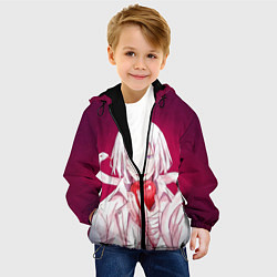 Куртка с капюшоном детская Акудама Драйв, цвет: 3D-черный — фото 2