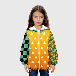 Куртка с капюшоном детская ТАНДЖИРО ЗЕНИТЦУ ТОМИОКА, цвет: 3D-белый — фото 2