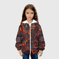 Куртка с капюшоном детская ЛАВА LAVA, цвет: 3D-белый — фото 2