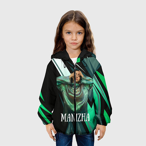 Детская куртка Манижа Manizha / 3D-Черный – фото 3