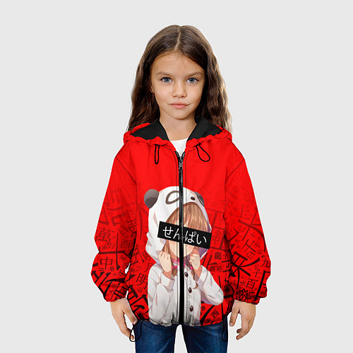 Детская куртка SENPAI / 3D-Черный – фото 3