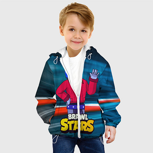 Детская куртка STU СТУ Brawl Stars / 3D-Белый – фото 4