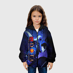 Куртка с капюшоном детская DOTA: Кровь дракона, цвет: 3D-черный — фото 2