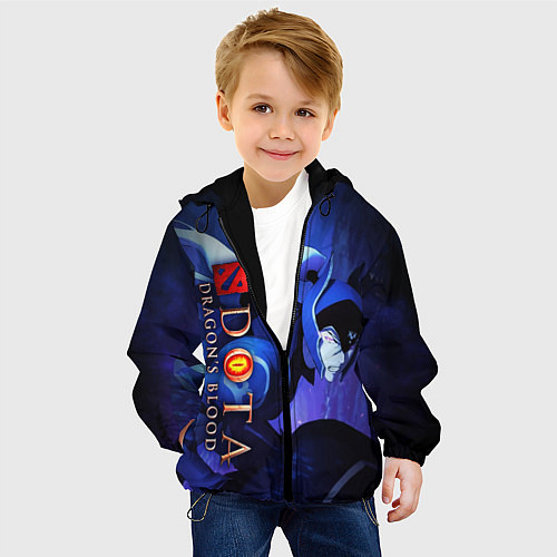 Детская куртка DOTA: Кровь дракона / 3D-Черный – фото 4