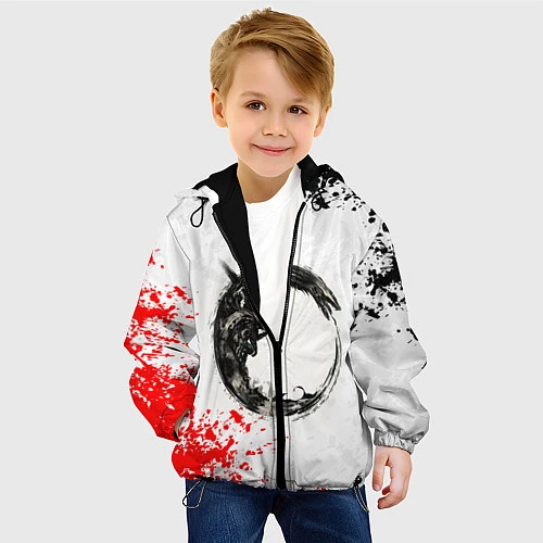 Детская куртка BERSERK БЕРСЕРК / 3D-Черный – фото 4