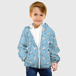Куртка с капюшоном детская УРУКОДАКИ САКОНДЖИ, цвет: 3D-белый — фото 2