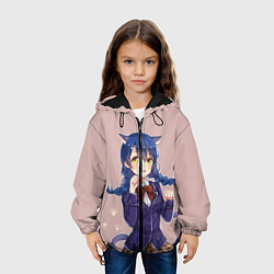 Куртка с капюшоном детская Повар боец Сома, цвет: 3D-черный — фото 2