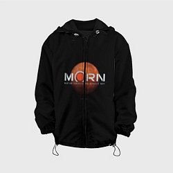 Куртка с капюшоном детская Марс, цвет: 3D-черный