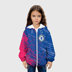 Куртка с капюшоном детская CHELSEA, цвет: 3D-белый — фото 2