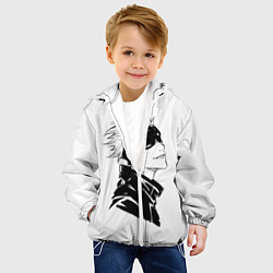 Куртка с капюшоном детская Smile Jujutsu kai, цвет: 3D-белый — фото 2