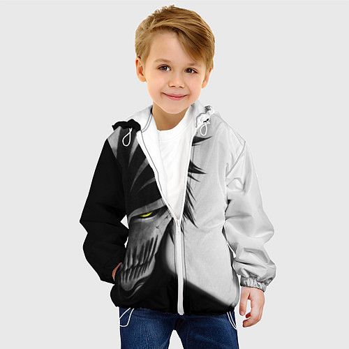 Детская куртка ИЧИГО ПУСТОЙ BLEACH / 3D-Белый – фото 4