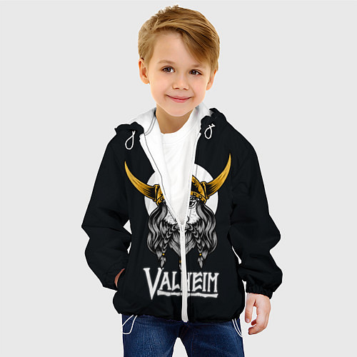 Детская куртка Valheim Viking / 3D-Белый – фото 4