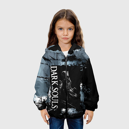 Детская куртка Darksouls the game / 3D-Черный – фото 3