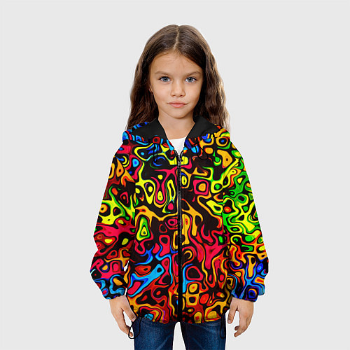 Детская куртка LIQUID / 3D-Черный – фото 3
