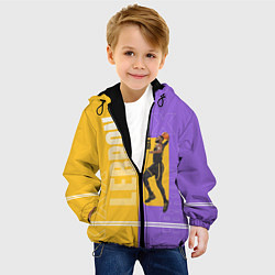 Куртка с капюшоном детская LeBron, цвет: 3D-черный — фото 2