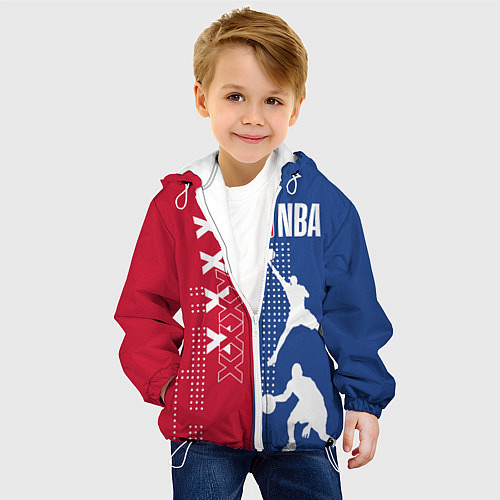 Детская куртка NBA / 3D-Белый – фото 4