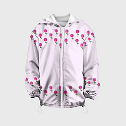 Детская куртка Розовые цветы pink flowers