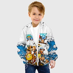 Куртка с капюшоном детская ONE PIECE ВАН ПИС МОРЕ, цвет: 3D-белый — фото 2
