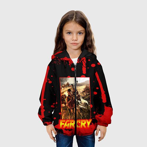 Детская куртка FARCRY ФАРКРАЙ GAME / 3D-Черный – фото 3