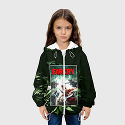 Куртка с капюшоном детская Farcry 3, цвет: 3D-белый — фото 2