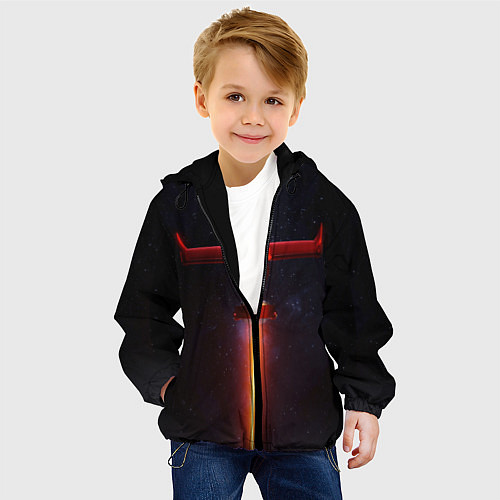 Детская куртка Ковбой Бибоп / 3D-Черный – фото 4