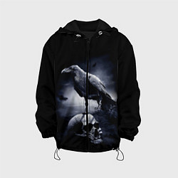 Детская куртка ЧЕРЕП И ВОРОН