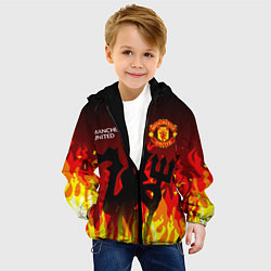 Куртка с капюшоном детская MANCHESTER UNITED ДЬЯВОЛ, цвет: 3D-черный — фото 2