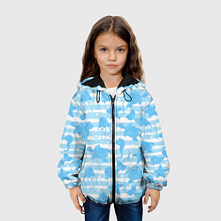 Куртка с капюшоном детская Морские жители, цвет: 3D-черный — фото 2