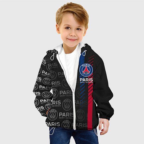 Детская куртка ФК ПСЖ PARIS SAINT GERMAIN / 3D-Белый – фото 4