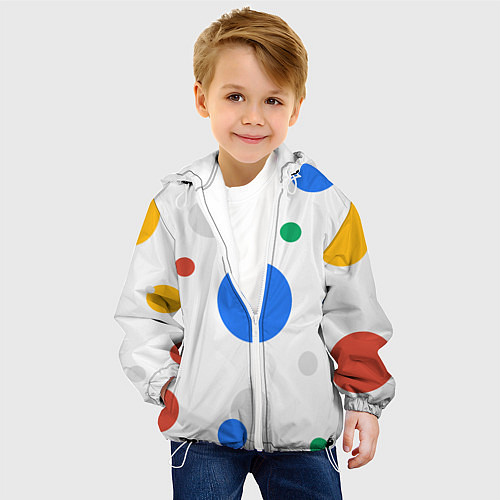 Детская куртка Не будь злом / 3D-Белый – фото 4