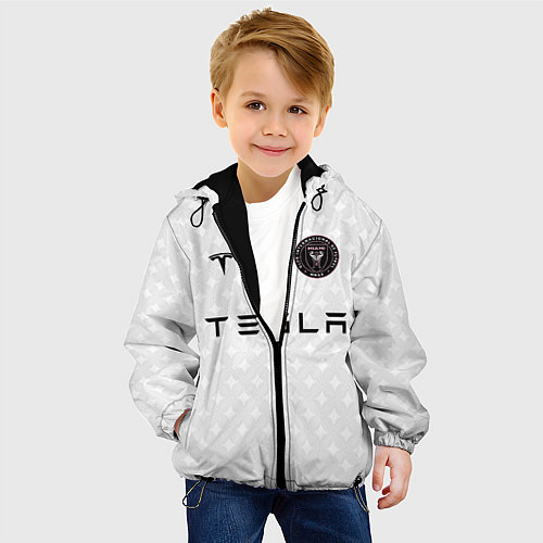 Детская куртка INTER MIAMI FC TESLA KIT / 3D-Черный – фото 4