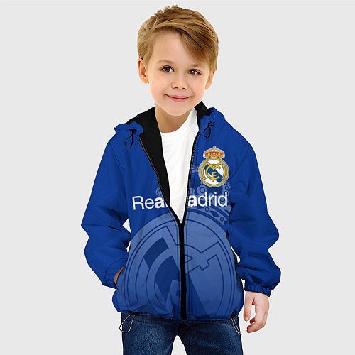 Детская куртка REAL MADRID РЕАЛ МАДРИД / 3D-Черный – фото 4