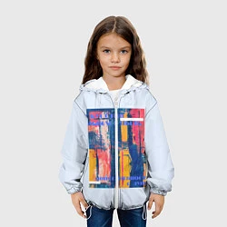 Куртка с капюшоном детская ИСКУССТВО ДУШИ, цвет: 3D-белый — фото 2