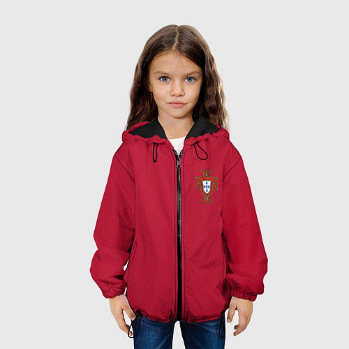Детская куртка Portugal home / 3D-Черный – фото 3