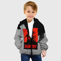 Куртка с капюшоном детская FARCRY, цвет: 3D-черный — фото 2