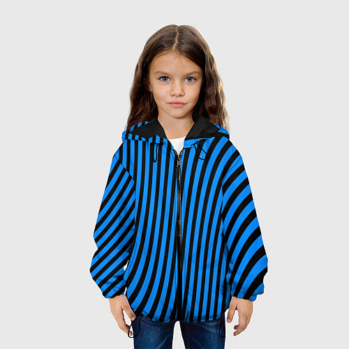 Детская куртка Lines / 3D-Черный – фото 3