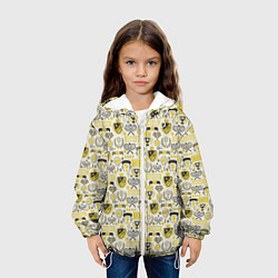 Куртка с капюшоном детская Кубок Дэвиса, цвет: 3D-белый — фото 2