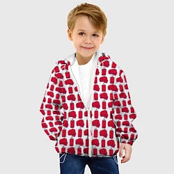 Куртка с капюшоном детская KickBoxing, цвет: 3D-белый — фото 2