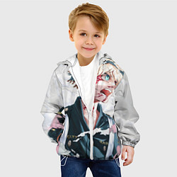 Куртка с капюшоном детская Токийские Мстители, цвет: 3D-белый — фото 2