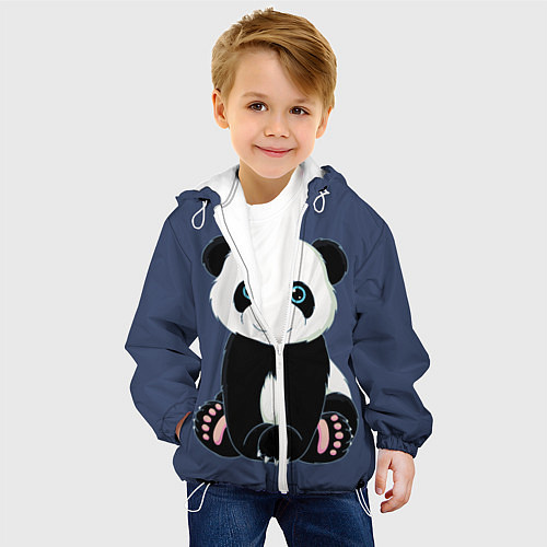 Детская куртка Милая Панда Sweet Panda / 3D-Белый – фото 4
