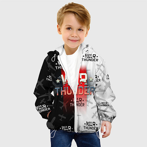 Детская куртка WAR THUNDER ВАР ТАНДЕР / 3D-Белый – фото 4