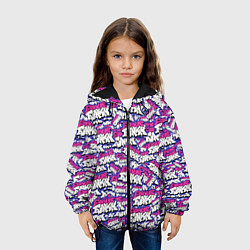 Куртка с капюшоном детская FRIDAY NIGHT FUNKIN ЛОГОБОМБИН, цвет: 3D-черный — фото 2