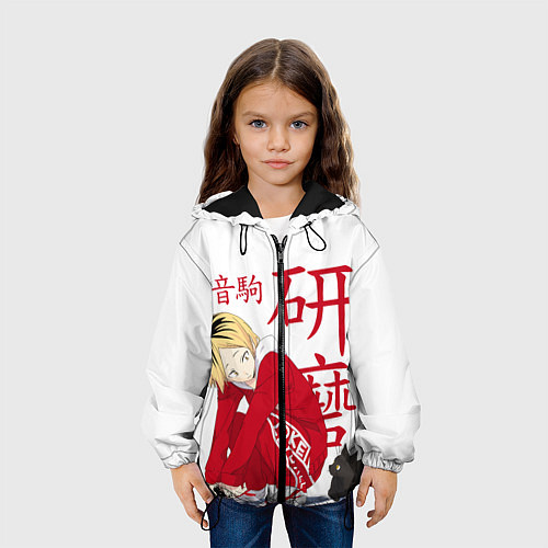 Детская куртка Кенма Козуме, Haikyuu!! / 3D-Черный – фото 3