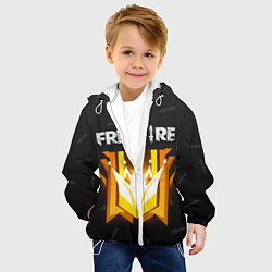 Куртка с капюшоном детская Free Fire Фри фаер, цвет: 3D-белый — фото 2