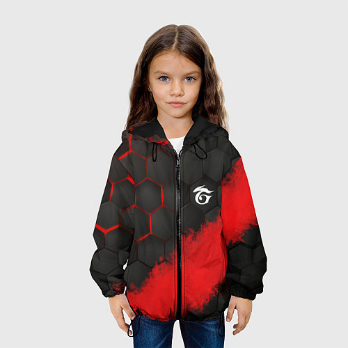Детская куртка GARENA RED LINE / 3D-Черный – фото 3