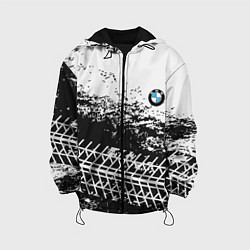 Куртка с капюшоном детская СЛЕД БМВ BMW Z, цвет: 3D-черный
