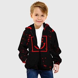 Куртка с капюшоном детская BON JOVI РОК ROCK HAVE A NICE DAY, цвет: 3D-черный — фото 2